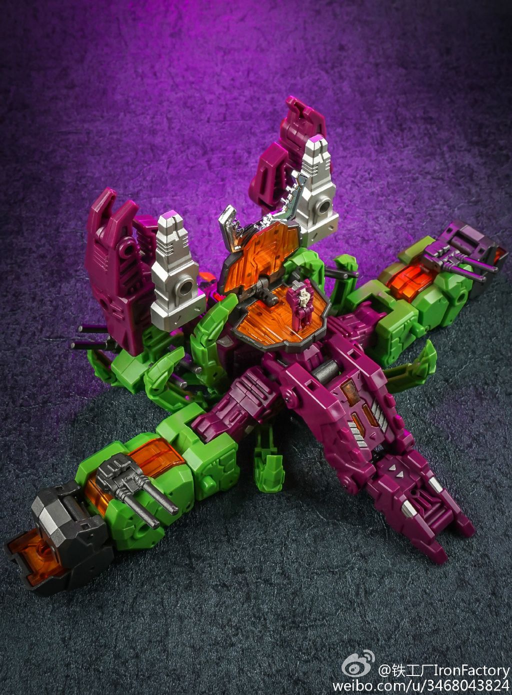 Iron Factory IF EX-18 Lord Scorpion New Color Product Photos Of